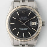 ROLEX DATEJUST Ref.1601 Black Matte Dial