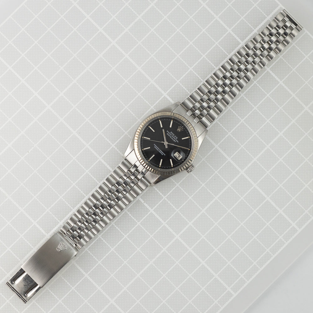 ROLEX DATEJUST Ref.1601 Black Matte Dial