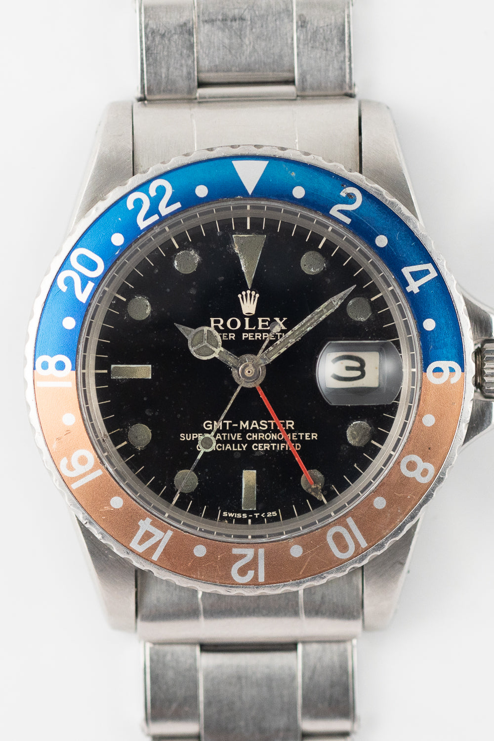 ROLEX GMT-MASTER Ref.1675 Gilt Dial