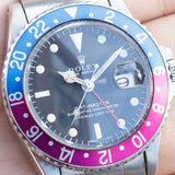 ROLEX GMT-MASTER matte MK0.5 Fuchsia Bezel Insert Ref.1675