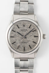 ROLEX OYSTER PERPETUAL Ref.1002 Silver Mosaic Dial