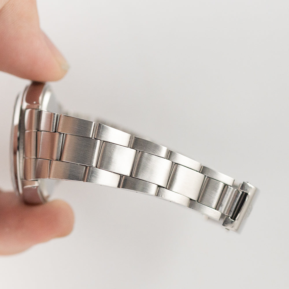 ROLEX OYSTER PERPETUAL Ref.1002 Silver Mosaic Dial