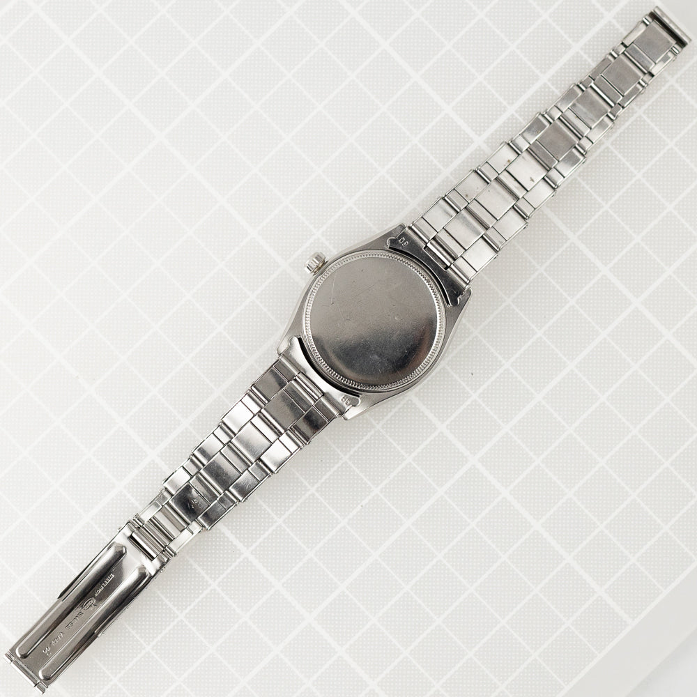 ROLEX OYSTERDATE Ref.6294 Black Guilloche Dial with Expansion Bracelet