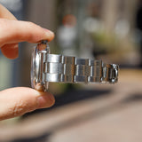 ROLEX OYSTERDATE Ref.6294 Black Guilloche Dial with Expansion Bracelet