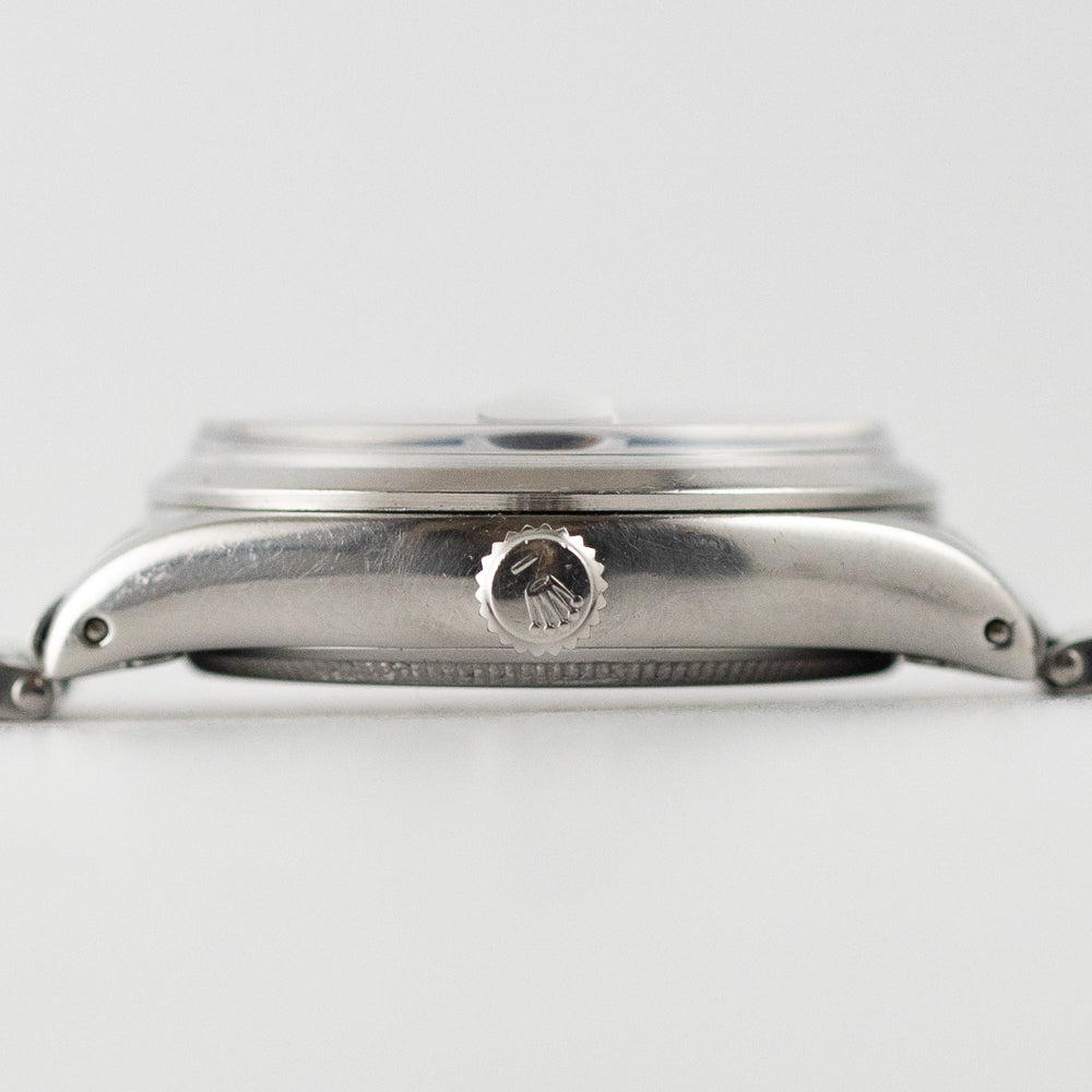ROLEX OYSTERDATE Ref.6294 Black Guilloche Dial with Expansion Bracelet