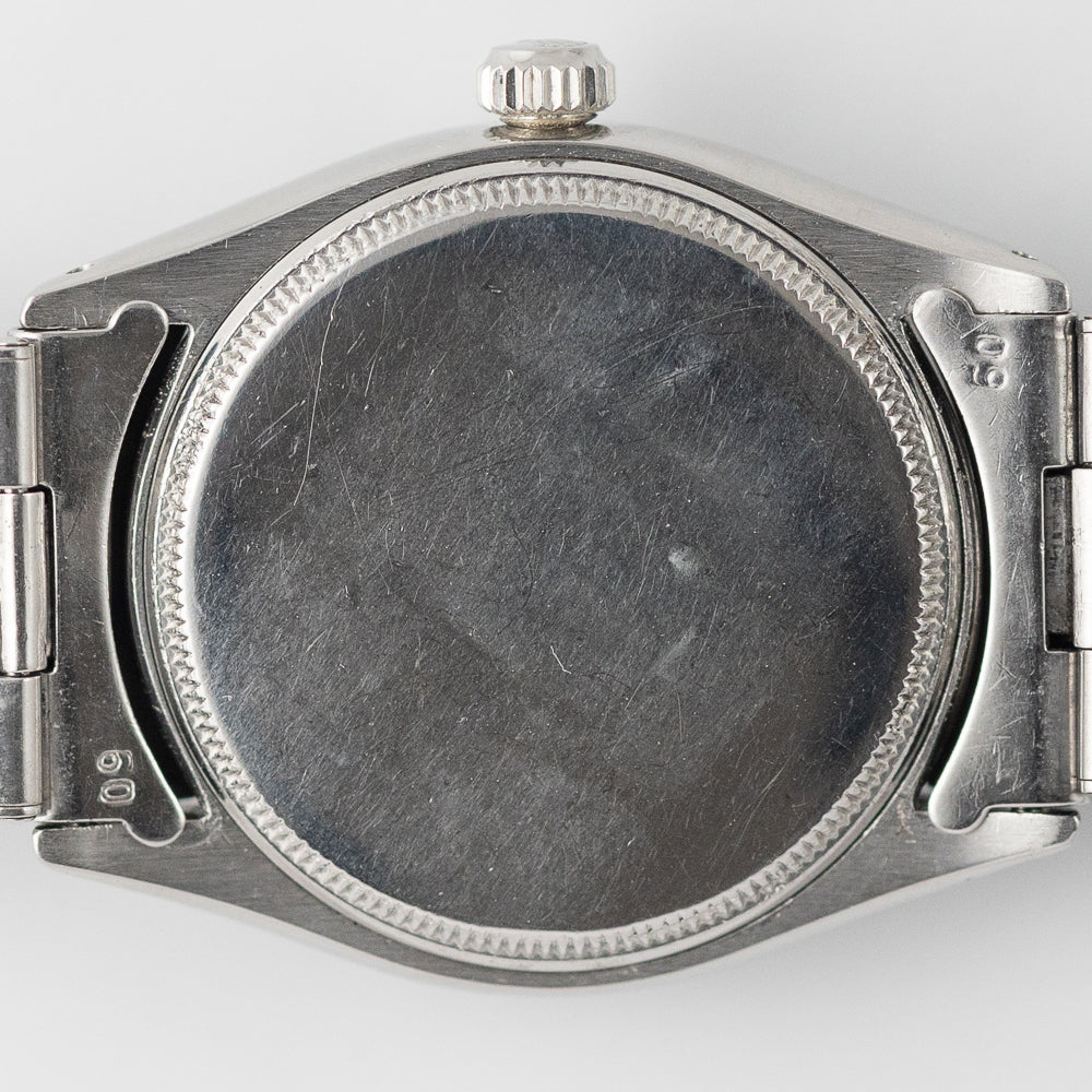 ROLEX OYSTERDATE Ref.6294 Black Guilloche Dial with Expansion Bracelet