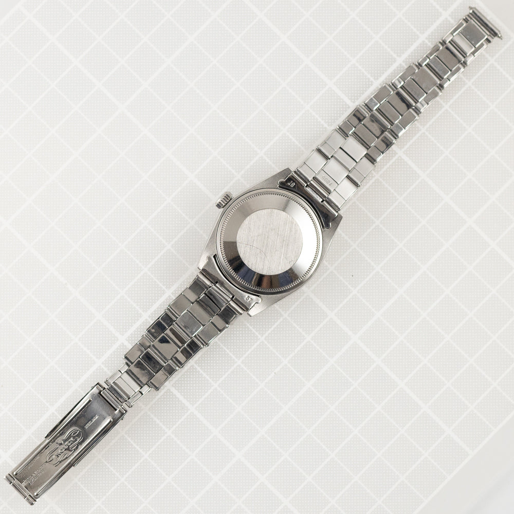 ROLEX OYSTER PERPETUAL DATE Ref.1500 Black Gilt Dial