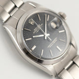 ROLEX OYSTER PERPETUAL DATE Ref.1500 Black Gilt Dial