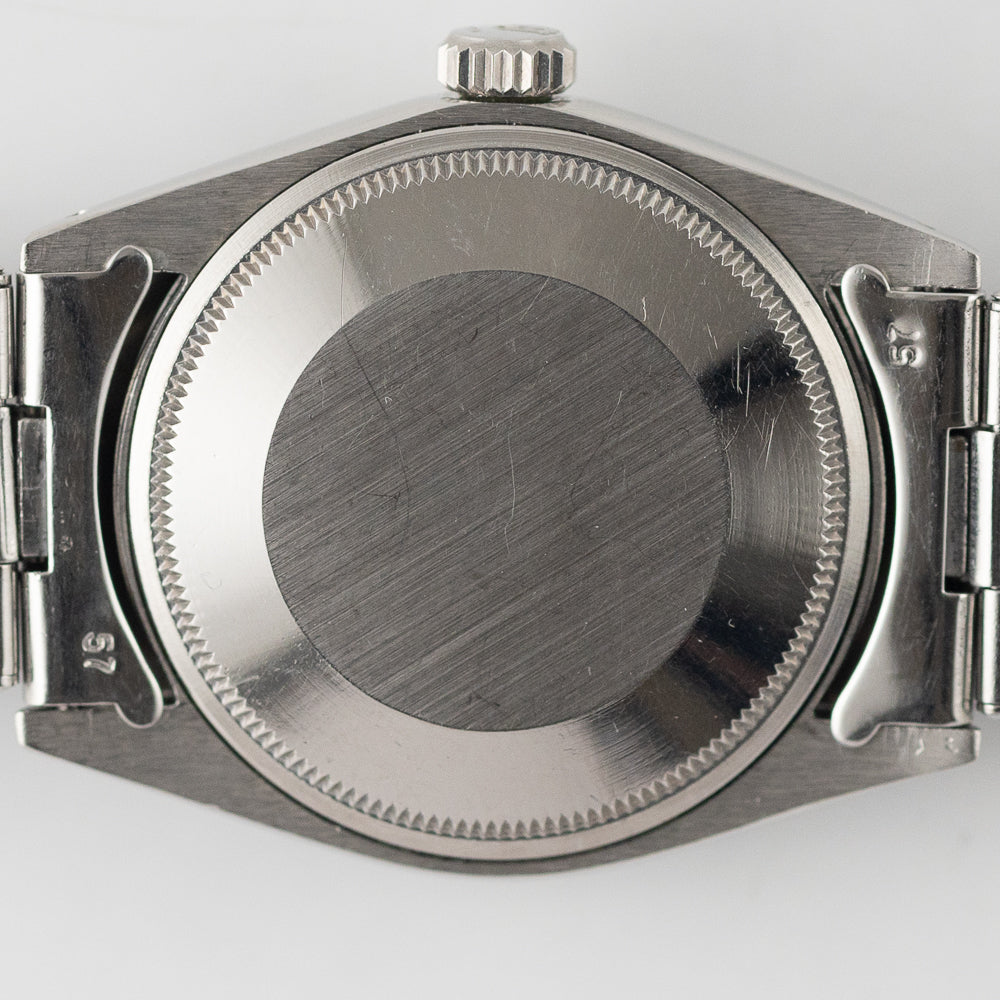 ROLEX OYSTER PERPETUAL DATE Ref.1500 Black Gilt Dial
