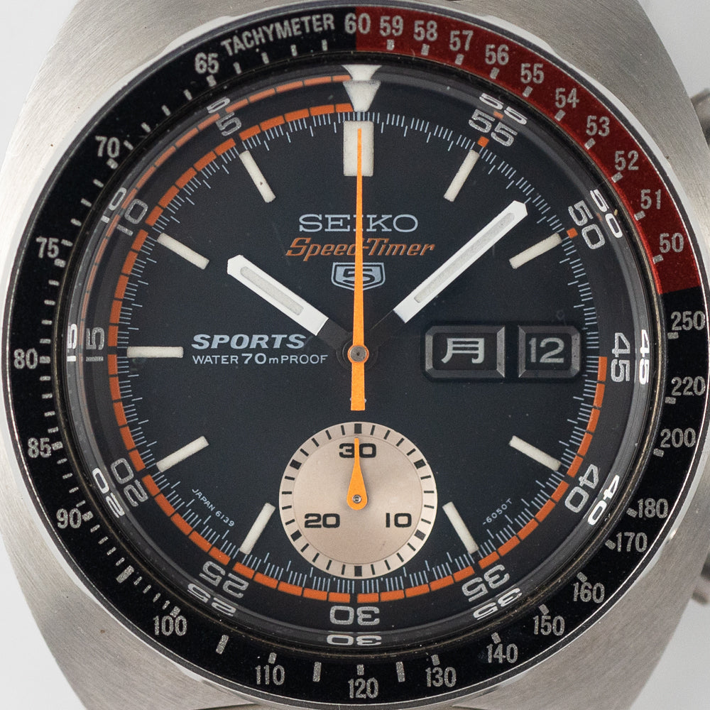 SEIKO Coke 5 Sports Speed Timer Ref.6139-6031 New Old Stock