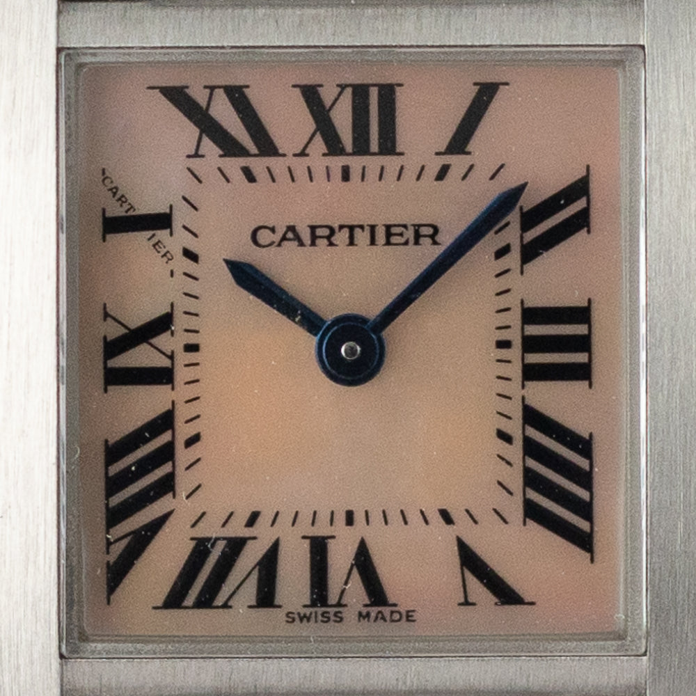 CARTIER SM TANK FRANCAISE Ref.2384 MOP Dial