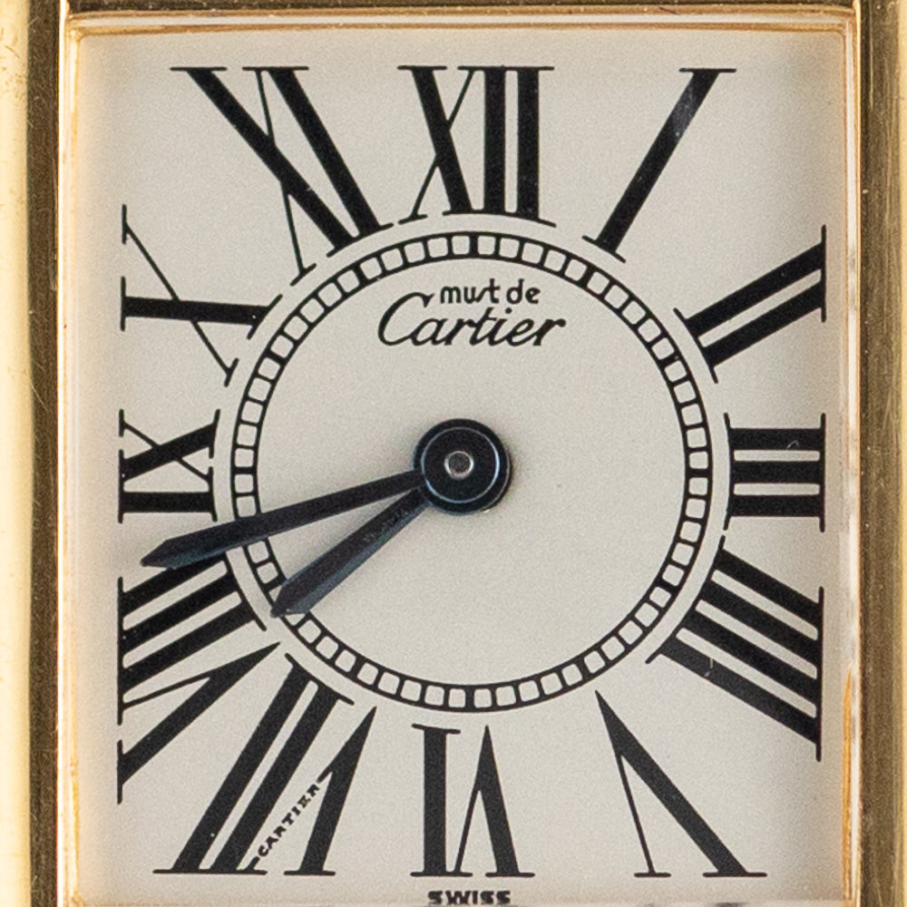 CARTIER SM MUST DE TANK REF.5057001 OPARAN DIAL