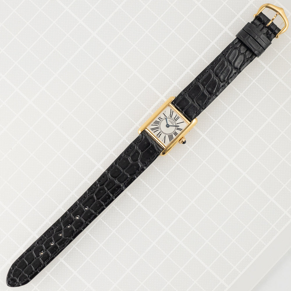 CARTIER SM MUST DE TANK REF.5057001 OPARAN DIAL