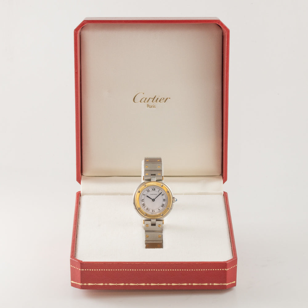 CARTIER SM SANTOS RONDE Ref.8191 with Box