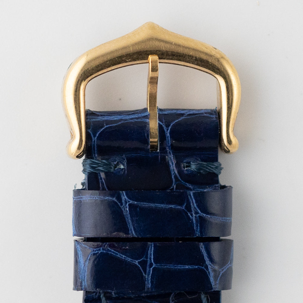 CARTIER SM MUST DE TANK LAPIS BLUE DIAL