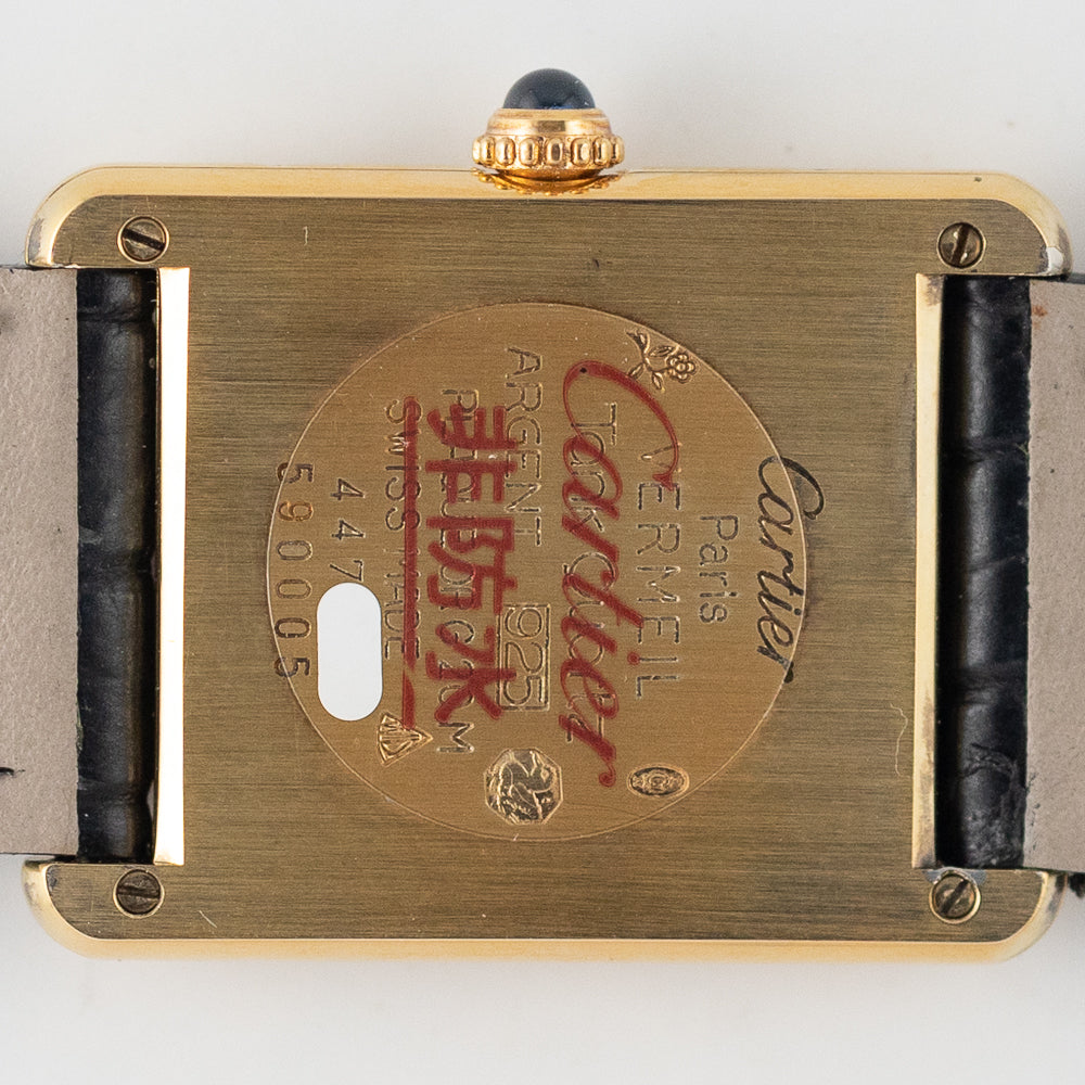 CARTIER LM MUST DE TANK REF.590005