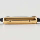 CARTIER SM MUST DE TANK LAPIS BLUE DIAL