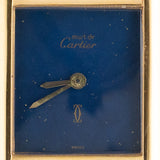 CARTIER SM MUST DE TANK LAPIS BLUE DIAL