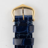 CARTIER SM MUST DE TANK LAPIS BLUE DIAL