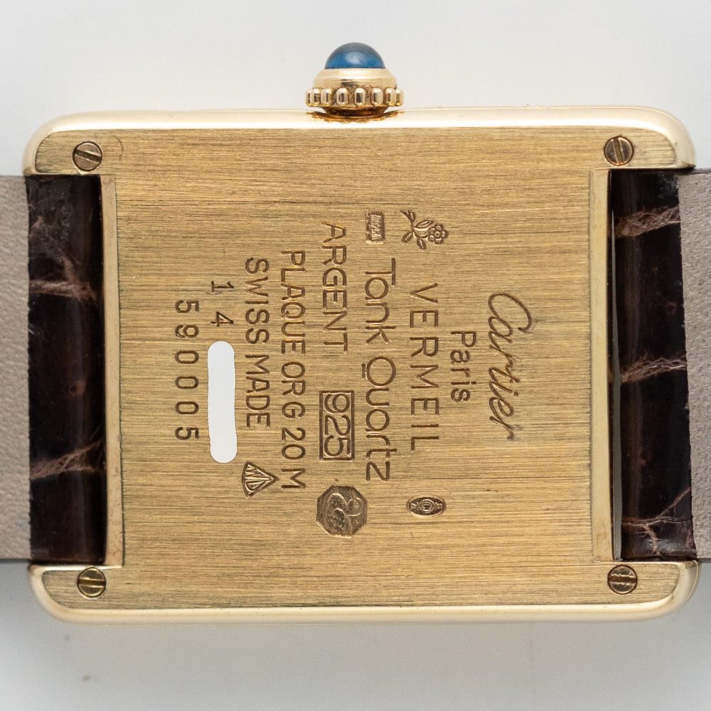 CARTIER LM MUST DE TANK REF.590005