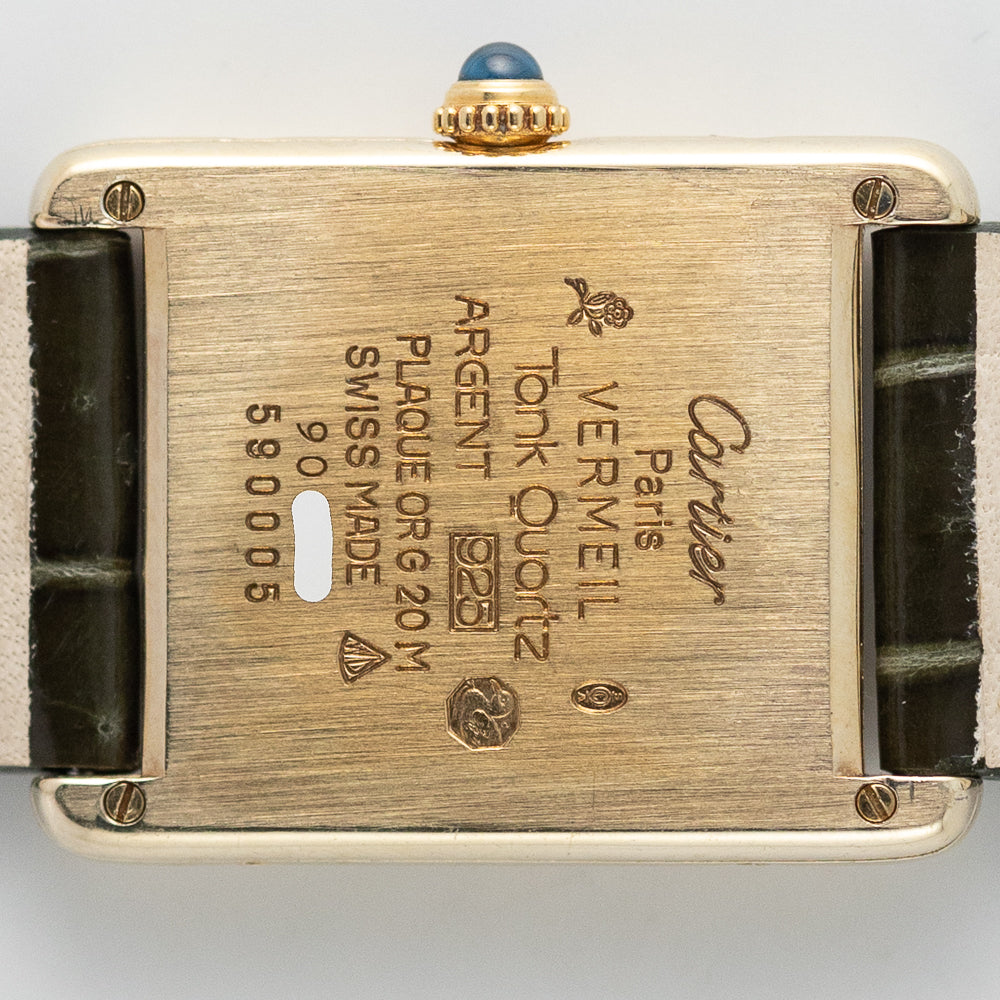 CARTIER LM MUST DE TANK REF.590005