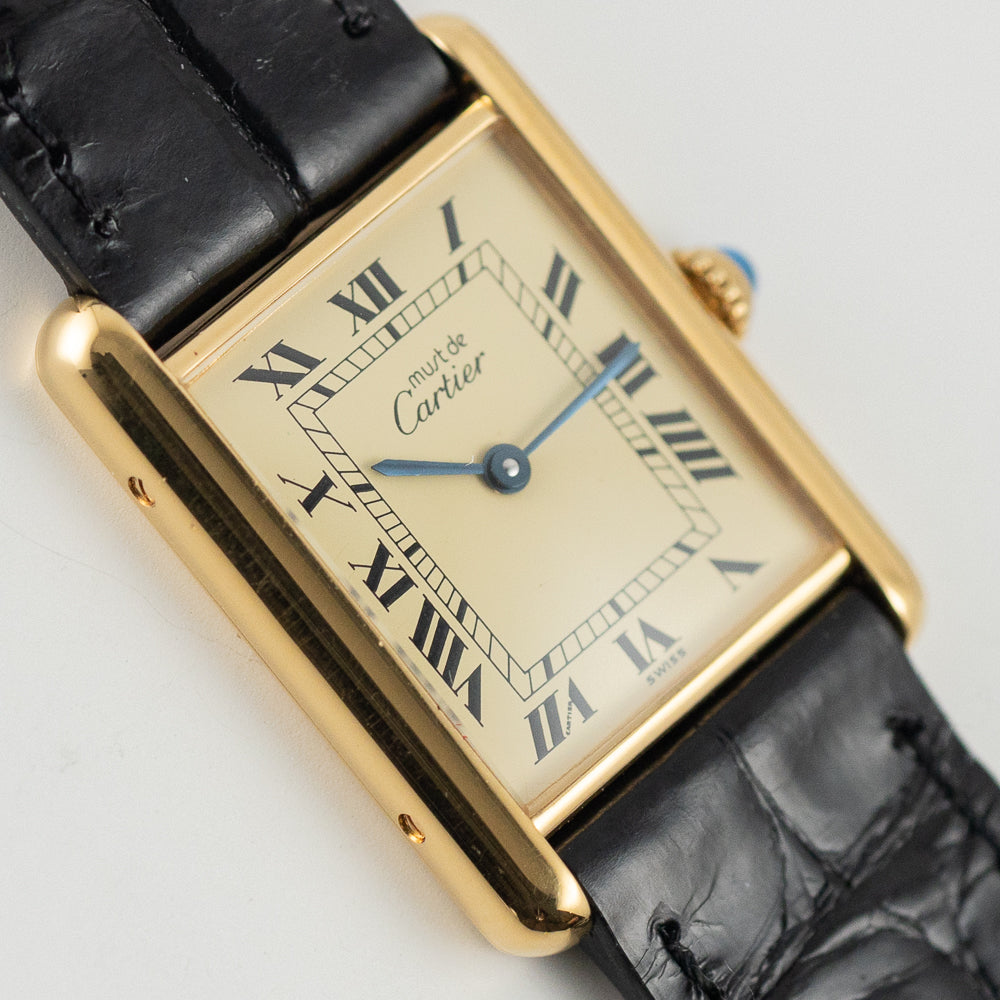 CARTIER LM MUST DE TANK REF.590005