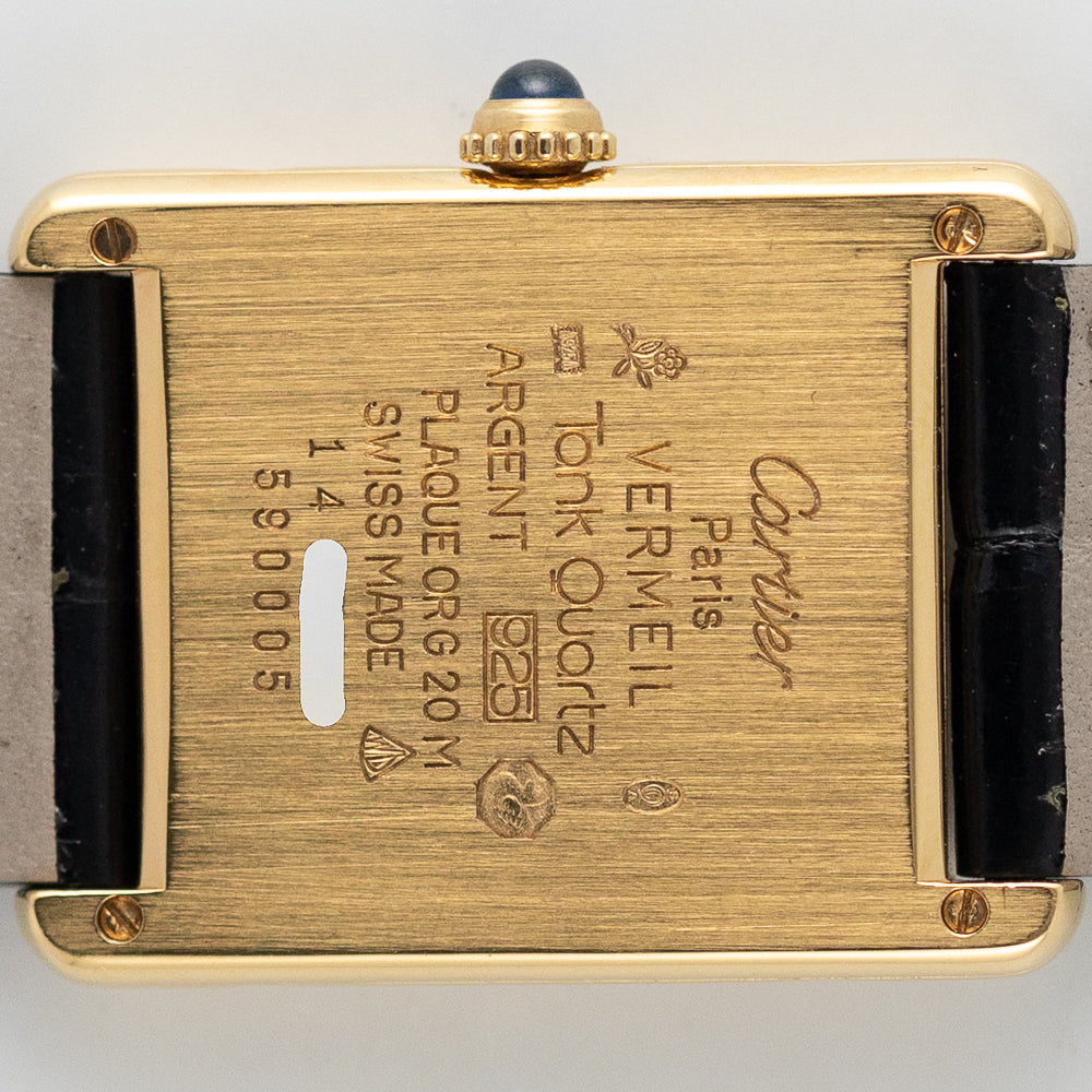 CARTIER LM MUST DE TANK REF.590005
