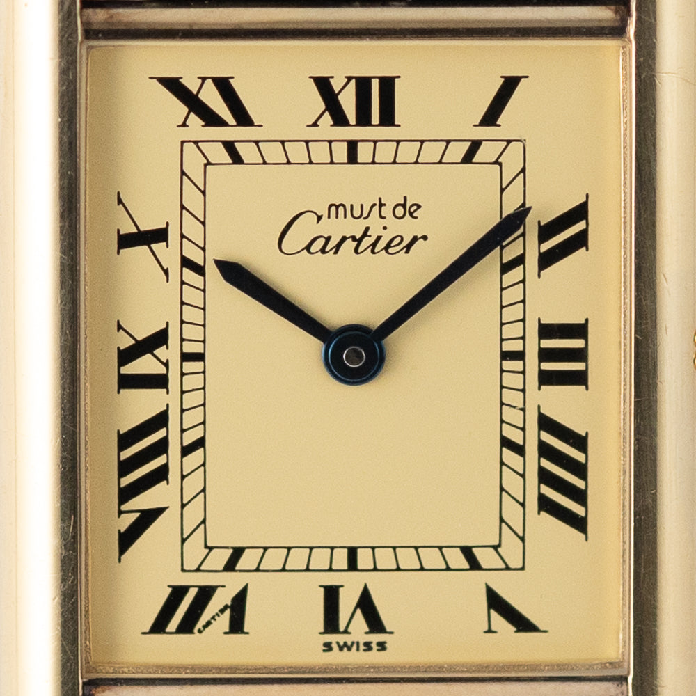 CARTIER LM MUST DE TANK REF.590005