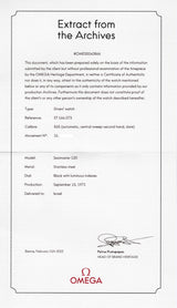 OMEGA Seamaster120 Ref.ST166.073 Black Dial