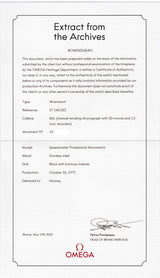 OMEGA Speedmaster Ref.145.022 Step Dial