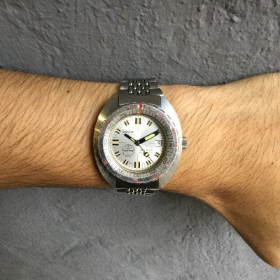 DOXA SUB 300T SEAMAMBLER Ref.4478 Aqua Lung Mint Condition