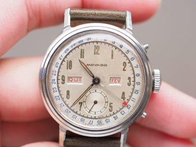 MOVADO Ref.14788 Triple Calendar
