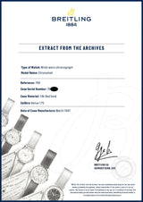 BREITLING CHRONOMAT Ref.769 Glossy Circle and Index
