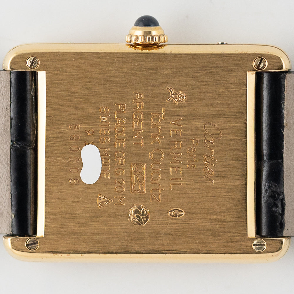 CARTIER LM MUST DE TANK REF.590005