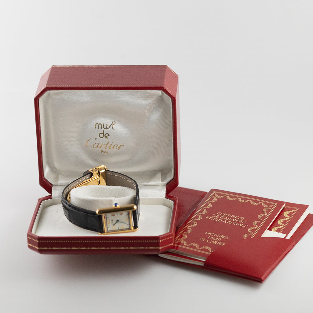 CARTIER SM must de TANK Ref.5057001
