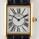 CARTIER LM must de tank Ref.590005 Oparan dial