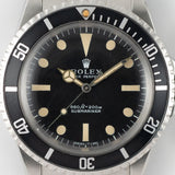 ROLEX SUBMARINER Ref.5513 No Serif Dial