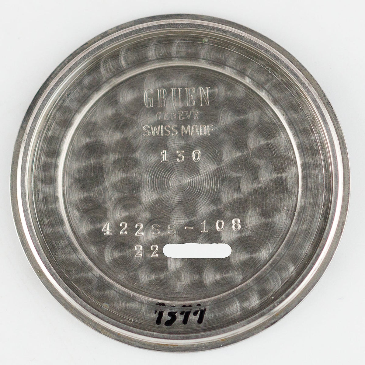 GRUEN Airflight GMT Telephone Dial