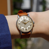 GRUEN Airflight GMT Telephone Dial