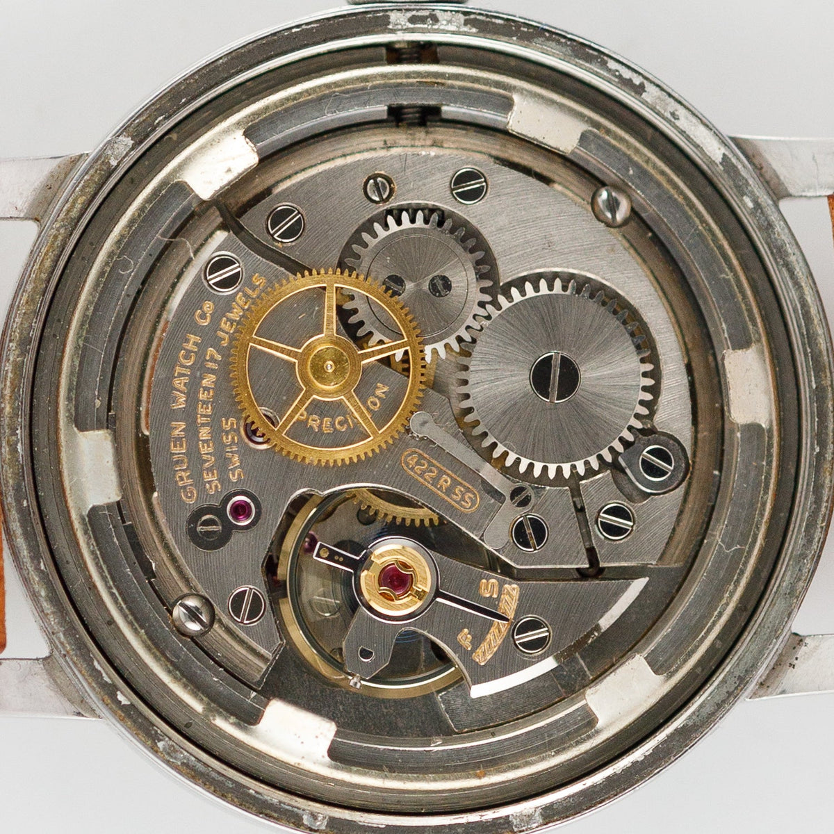 GRUEN Airflight GMT Telephone Dial