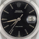 ROLEX OYSTERDATE Ref6694 Black Gilt Dial