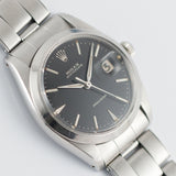 ROLEX OYSTERDATE Ref6694 Black Gilt Dial
