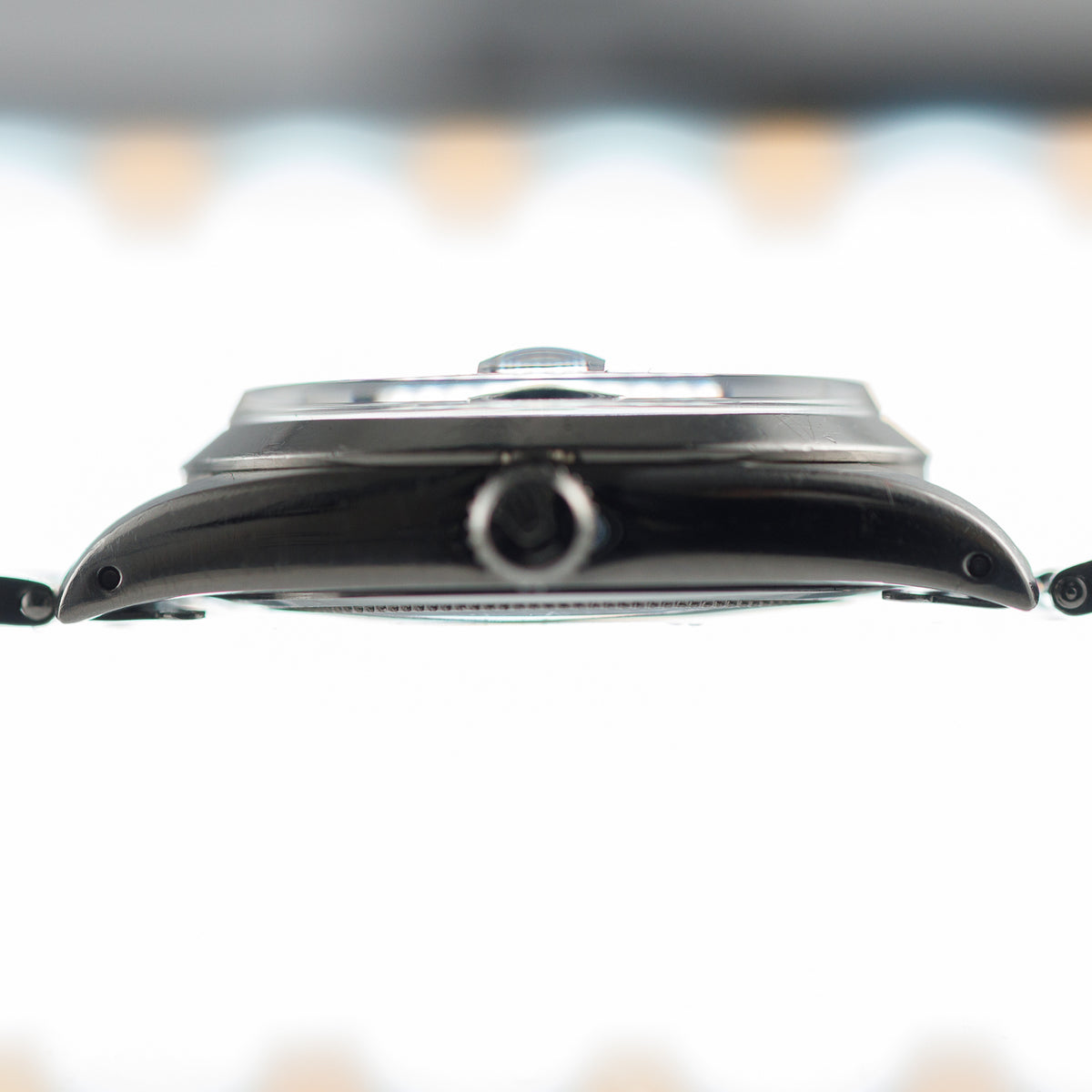 ROLEX OYSTERDATE Ref6694 Black Gilt Dial