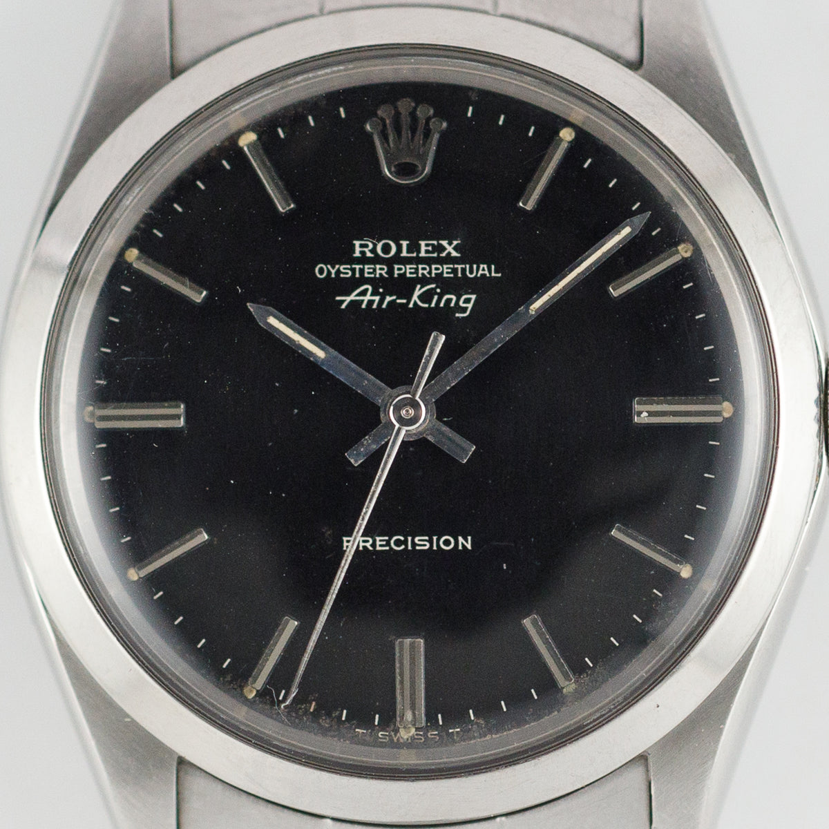 ROLEX Air-King Ref.5500 Glossy Black Glit Dial