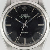 ROLEX Air-King Ref.5500 Glossy Black Glit Dial