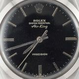 ROLEX Air-King Ref.5500 Glossy Black Glit Dial