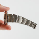 ROLEX Air-King Ref.5500 Glossy Black Glit Dial