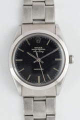 ROLEX Air-King Ref.5500 Glossy Black Glit Dial