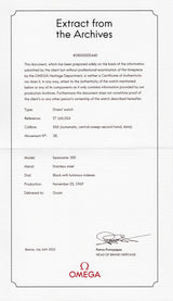 OMEGA Seamaster 300 Ref.166.024