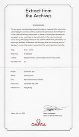 OMEGA Seamaster 300 Ref.166.024